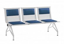 Фото Трехместные секции STEEL+ | СТИЛЛ+ СМ 86/4, 1550х600х780 мм