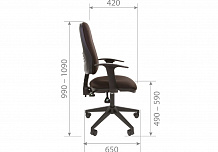 Фото Кресло офисное CHAIRMAN 661, механизм anyfix, ткань  ()