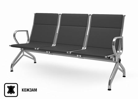Фото Трехместная секция AERO 2P | АЭРО 2П МС 8/1, 1770х672х918 мм 3