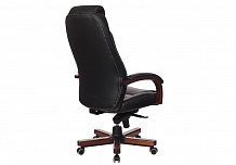 Фото Кресло руководителя T-9923WALNUT мультиблок, до 200 кг, кожа/орех